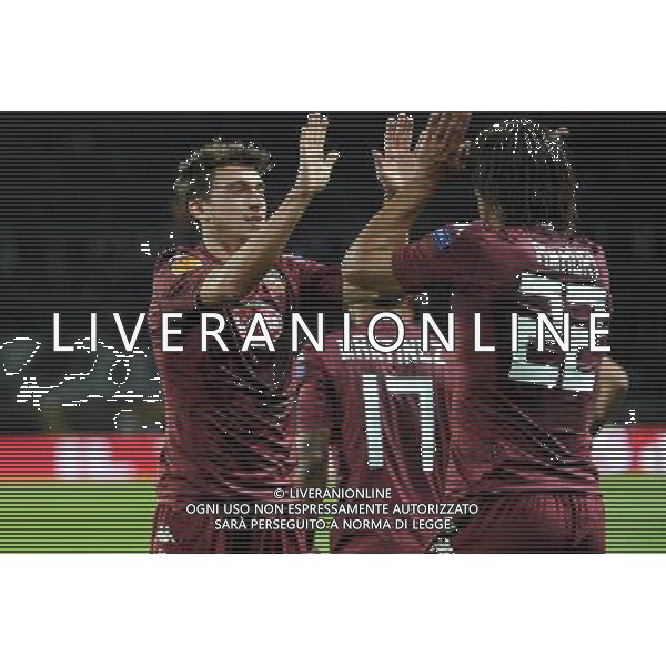 UEFA Europa League - Fase a gironi 3¡ Giornata Gruppo B Torino 23-10-2014 Stadio Olimpico Torino vs HJK Helsinki nella foto Darmian e Amauri foto Roberto Garavaglia - ag. Aldo Liverani