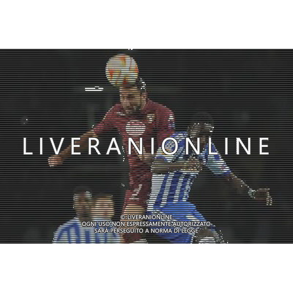 UEFA Europa League - Fase a gironi 3¡ Giornata Gruppo B Torino 23-10-2014 Stadio Olimpico Torino vs HJK Helsinki nella foto Molinaro sovrasta Savage foto Roberto Garavaglia - ag. Aldo Liverani