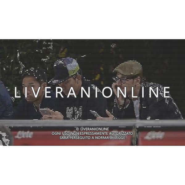 UEFA Europa League 2014/2015 Gruppo F Milano - 23.10.2014 Inter-St. Etienne Nella Foto:osvaldo medel e nagatomo in tribuna /Ph.Vitez-Ag. Aldo Liverani