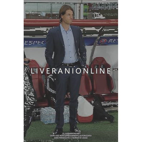 UEFA Europa League - Fase a gironi 3Â° Giornata Gruppo B Torino 23-10-2014 Stadio Olimpico Torino vs HJK Helsinki nella foto Mika Lehkosuo allenatore HJK Helsinki foto Roberto Garavaglia - ag. Aldo Liverani