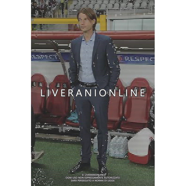 UEFA Europa League - Fase a gironi 3Â° Giornata Gruppo B Torino 23-10-2014 Stadio Olimpico Torino vs HJK Helsinki nella foto Mika Lehkosuo allenatore HJK Helsinki foto Roberto Garavaglia - ag. Aldo Liverani