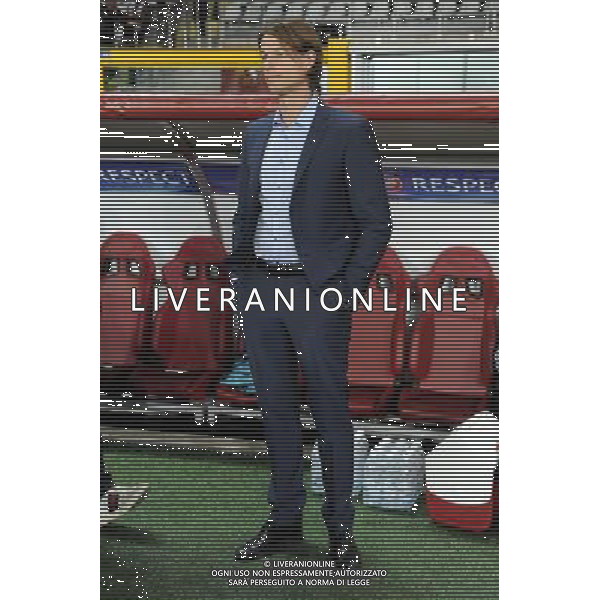 UEFA Europa League - Fase a gironi 3Â° Giornata Gruppo B Torino 23-10-2014 Stadio Olimpico Torino vs HJK Helsinki nella foto Mika Lehkosuo allenatore HJK Helsinki foto Roberto Garavaglia - ag. Aldo Liverani