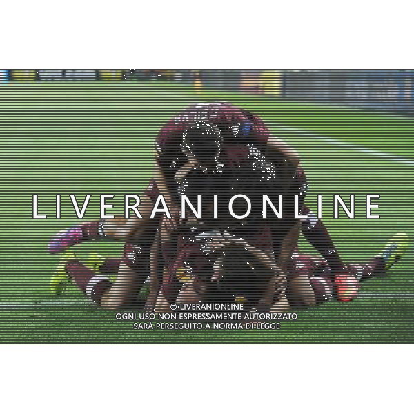 UEFA Europa League - Fase a gironi 3Â° Giornata Gruppo B Torino 23-10-2014 Stadio Olimpico Torino vs HJK Helsinki nella foto esultanza giocatori del Torino dopo il gol di Molinaro foto Roberto Garavaglia - ag. Aldo Liverani