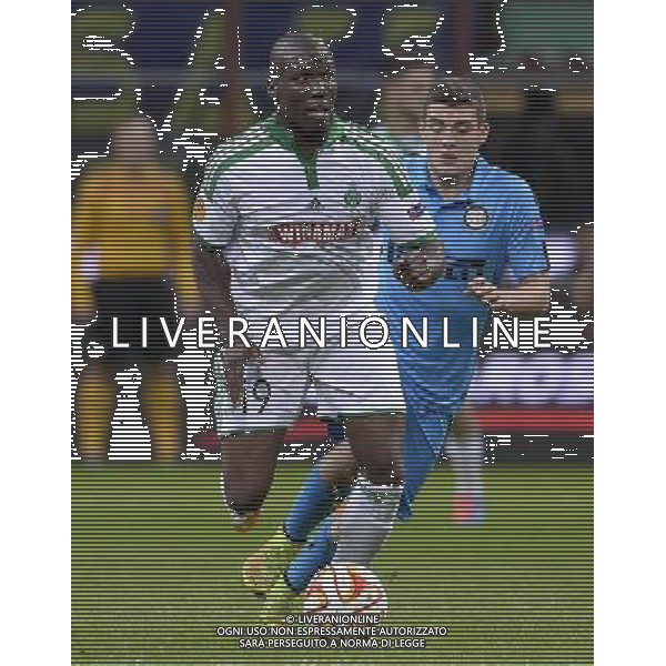 UEFA Europa League 2014/2015 Gruppo F Milano - 23.10.2014 Inter-St. Etienne Nella Foto:Pogba Florentin /Ph.Vitez-Ag. Aldo Liverani