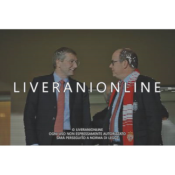 Dmitri RYBOLOVLEV / Prince Albert de Monaco - 22.10.2014 - Monaco / Benfica - Champions League Photo : Neal Simspon / Icon Sport AG ALDO LIVERANI SAS ONLY ITALY