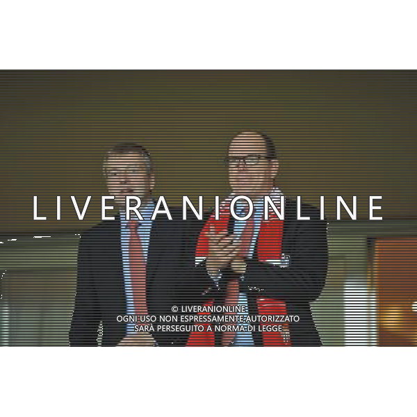 Dmitri RYBOLOVLEV / Prince Albert de Monaco - 22.10.2014 - Monaco / Benfica - Champions League Photo : Neal Simspon / Icon Sport AG ALDO LIVERANI SAS ONLY ITALY