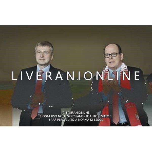 Dmitri RYBOLOVLEV / Prince Albert de Monaco - 22.10.2014 - Monaco / Benfica - Champions League Photo : Neal Simspon / Icon Sport AG ALDO LIVERANI SAS ONLY ITALY
