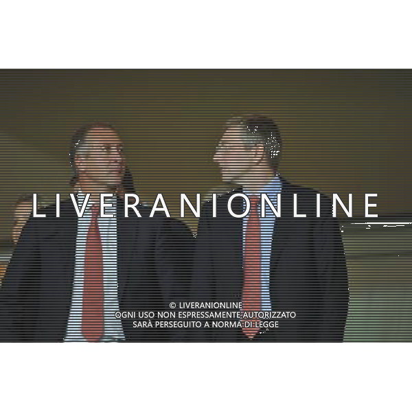 Dmitri RYBOLOVLEV / Vadim VASILYEV - 22.10.2014 - Monaco / Benfica - Champions League Photo : Neal Simspon / Icon Sport AG ALDO LIVERANI SAS ONLY ITALY