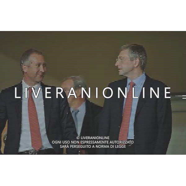 Dmitri RYBOLOVLEV / Vadim VASILYEV - 22.10.2014 - Monaco / Benfica - Champions League Photo : Neal Simspon / Icon Sport AG ALDO LIVERANI SAS ONLY ITALY