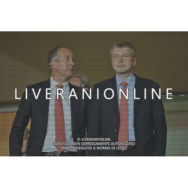 Dmitri RYBOLOVLEV / Vadim VASILYEV - 22.10.2014 - Monaco / Benfica - Champions League Photo : Neal Simspon / Icon Sport AG ALDO LIVERANI SAS ONLY ITALY