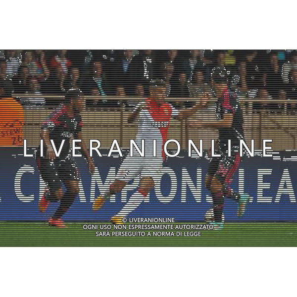 ELISEU / Nabil DIRAR - 22.10.2014 - Monaco / Benfica - Champions League Photo : Neal Simspon / Icon Sport AG ALDO LIVERANI SAS ONLY ITALY