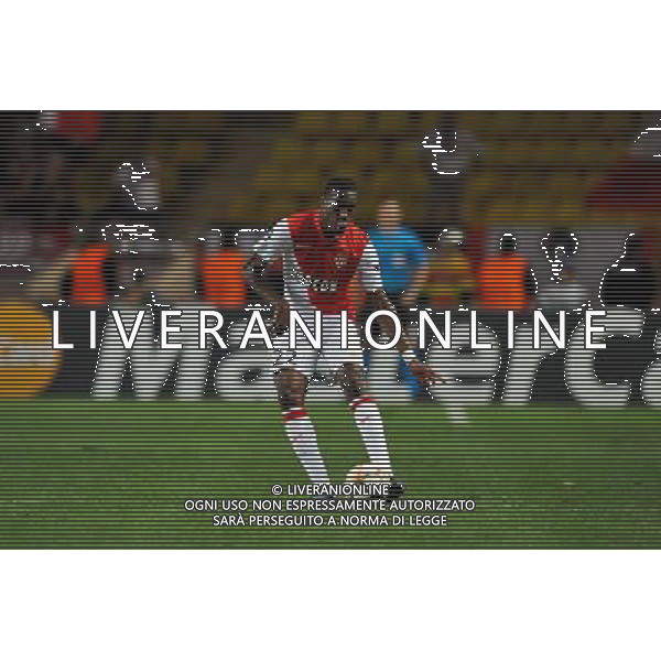 Geoffrey Kondogbia - 22.10.2014 - Monaco / Benfica - Champions League Photo : Neal Simspon / Icon Sport AG ALDO LIVERANI SAS ONLY ITALY