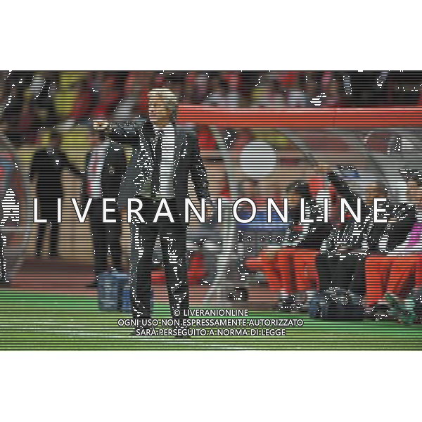 Jorge JESUS - 22.10.2014 - Monaco / Benfica - Champions League Photo : Neal Simspon / Icon Sport AG ALDO LIVERANI SAS ONLY ITALY