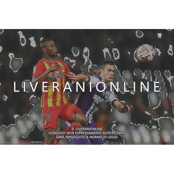 Aleksandar Pesic / Ndiaye Ndiaye - 24.10.2014 - Toulouse / Lens - 11eme journee de Ligue 1 Photo : Manuel Blondeau / Icon Sport /Agenzia Aldo Liverani sas - ITALY ONLY - EDITORIAL USE ONLY