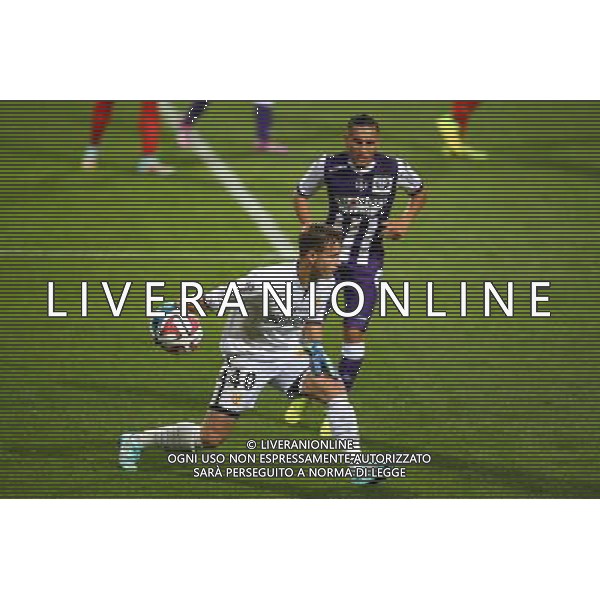 Valentin BELON - 24.10.2014 - Toulouse / Lens - 11eme journee de Ligue 1 Photo : Manu Blondeau / Icon Sport /Agenzia Aldo Liverani sas - ITALY ONLY - EDITORIAL USE ONLY *** Local Caption ***
