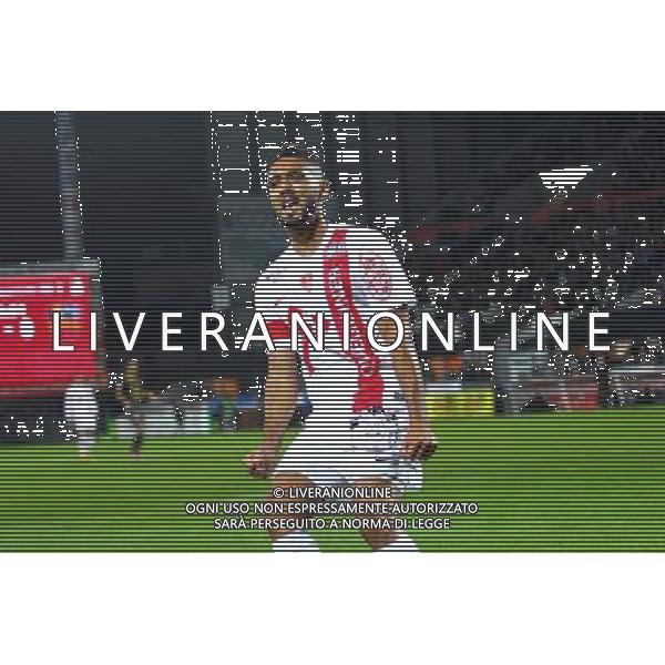 Chahir BELGHAZOUANI- 24.10.2014 - Brest / Gazelec Ajaccio - 12eme journee de Ligue 2 Photo : Maxime Kerriou / Icon Sport /Agenzia Aldo Liverani sas - ITALY ONLY - EDITORIAL USE ONLY *** Local Caption ***