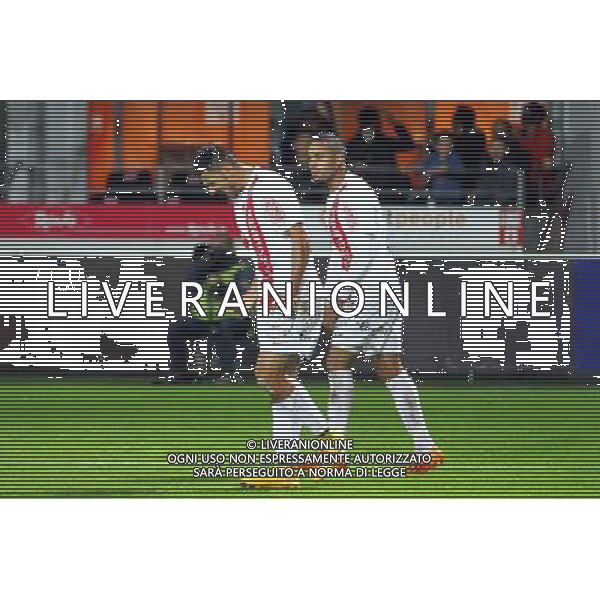 Joie Gaetan LABORDE - 24.10.2014 - Brest / Gazelec Ajaccio - 12eme journee de Ligue 2 Photo : Maxime Kerriou / Icon Sport /Agenzia Aldo Liverani sas - ITALY ONLY - EDITORIAL USE ONLY *** Local Caption ***