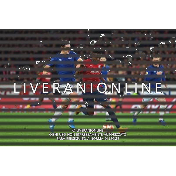 Divock ORIGI / Gareth BARRY - 23.10.2014 - Lille / Everton - Europa League Photo : Dave Winter / Icon Sport /Agenzia Aldo Liverani sas - ITALY ONLY - EDITORIAL USE ONLY *** Local Caption ***