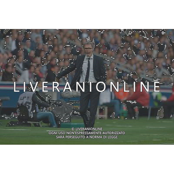Laurent Blanc - 25.10.2014 - Paris Saint Germain / Bordeaux - 11eme journee de Ligue 1 - Photo : Aurelien Meunier / Icon Sport /Agenzia Aldo Liverani sas - ITALY ONLY - EDITORIAL USE ONLY