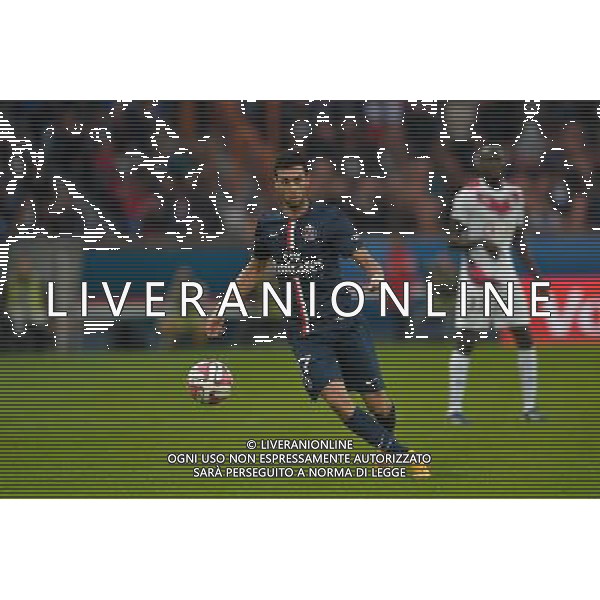 Javier PASTORE - 25.10.2014 - Paris Saint Germain / Bordeaux - 11eme journee de Ligue 1 - Photo : Aurelien Meunier / Icon Sport /Agenzia Aldo Liverani sas - ITALY ONLY - EDITORIAL USE ONLY