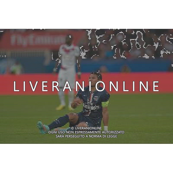 Thiago SILVA - 25.10.2014 - Paris Saint Germain / Bordeaux - 11eme journee de Ligue 1 - Photo : Aurelien Meunier / Icon Sport /Agenzia Aldo Liverani sas - ITALY ONLY - EDITORIAL USE ONLY