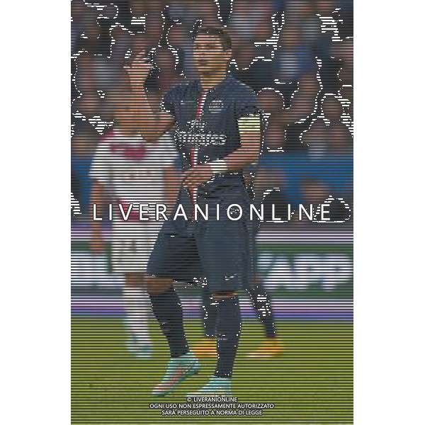 Thiago SILVA - 25.10.2014 - Paris Saint Germain / Bordeaux - 11eme journee de Ligue 1 - Photo : Aurelien Meunier / Icon Sport /Agenzia Aldo Liverani sas - ITALY ONLY - EDITORIAL USE ONLY