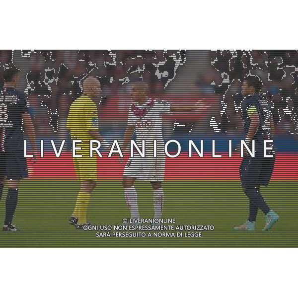 Tony CHAPRON / Wahbi KHAZRI / Thiago SILVA - 25.10.2014 - Paris Saint Germain / Bordeaux - 11eme journee de Ligue 1 - Photo : Aurelien Meunier / Icon Sport