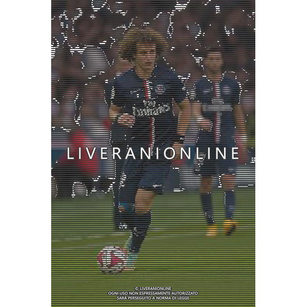 David LUIZ - 25.10.2014 - Paris Saint Germain / Bordeaux - 11eme journee de Ligue 1 - Photo : Aurelien Meunier / Icon Sport