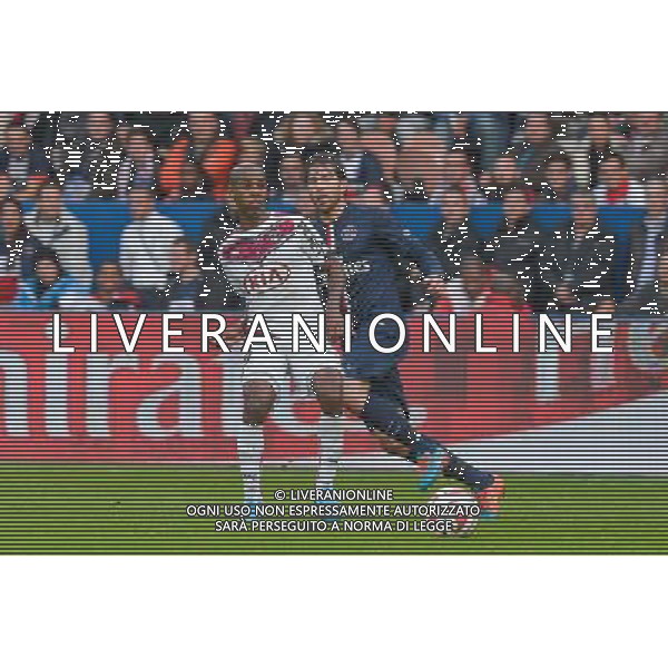 Diego ROLAN / MAXWELL - 25.10.2014 - Paris Saint Germain / Bordeaux - 11eme journee de Ligue 1 - Photo : Aurelien Meunier / Icon Sport