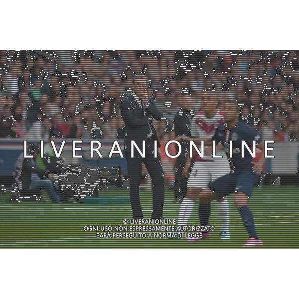 Laurent BLANC - 25.10.2014 - Paris Saint Germain / Bordeaux - 11eme journee de Ligue 1 - Photo : Aurelien Meunier / Icon Sport