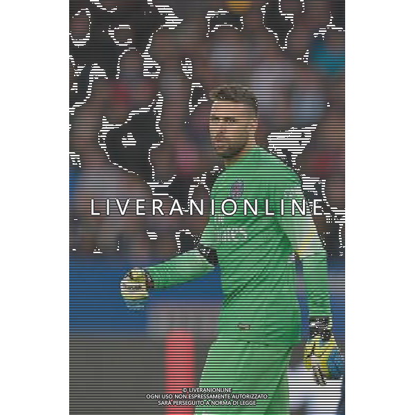 Salvatore SIRIGU - 25.10.2014 - Paris Saint Germain / Bordeaux - 11eme journee de Ligue 1 - Photo : Aurelien Meunier / Icon Sport