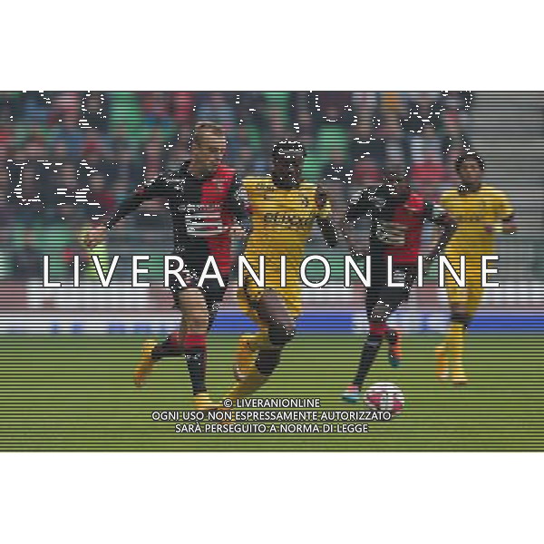 Kamil GROSICKI / Pape SOUARE - 26.10.2014 - Rennes / Lille - 11eme journee de Ligue 1 - Photo : Vincent Michel / Icon Sport /Agenzia Aldo Liverani sas - ITALY ONLY - EDITORIAL USE ONLY