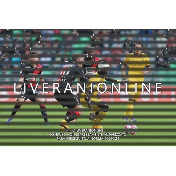 Pape SOUARE / Kamil GROSICKI - 26.10.2014 - Rennes / Lille - 11eme journee de Ligue 1 - Photo : Vincent Michel / Icon Sport /Agenzia Aldo Liverani sas - ITALY ONLY - EDITORIAL USE ONLY
