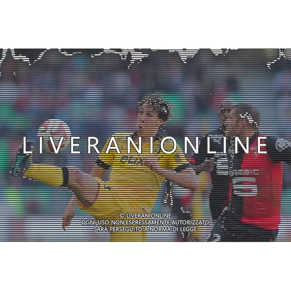 Michael FREY / Sylvain ARMAND - 26.10.2014 - Rennes / Lille - 11eme journee de Ligue 1 - Photo : Vincent Michel / Icon Sport /Agenzia Aldo Liverani sas - ITALY ONLY - EDITORIAL USE ONLY