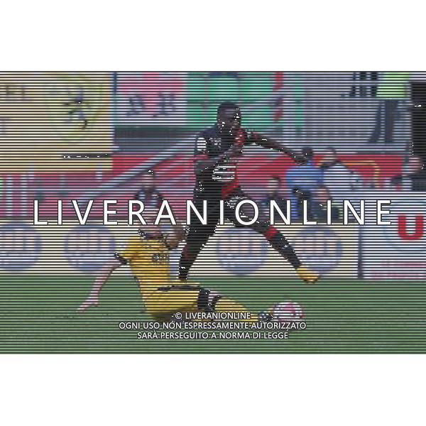 Paul Georges NTEP / Florent BALMONT - 26.10.2014 - Rennes / Lille - 11eme journee de Ligue 1 - Photo : Vincent Michel / Icon Sport /Agenzia Aldo Liverani sas - ITALY ONLY - EDITORIAL USE ONLY