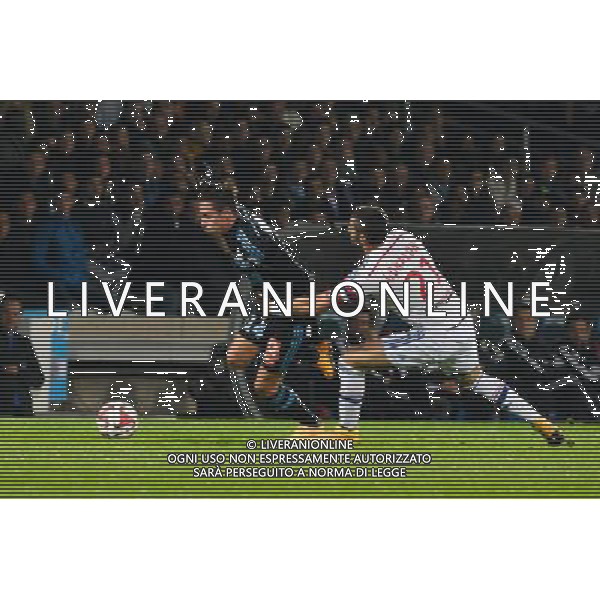 Florian THAUVIN / Maxime GONALONS - 26.10.2014 - Lyon / Marseille - 11eme journee de Ligue 1 - Photo : Gaston Petrelli / Icon Sport AG ALDO LIVERANI SAS ONLY ITALY