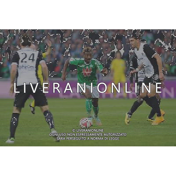 Allan SAINT MAXIMIN - 26.10.2014 - Saint Etienne / Metz - 11eme journee de Ligue 1 - Photo : Jean Paul Thomas / Icon Sport AG ALDO LIVERANI SAS ONLY ITALY