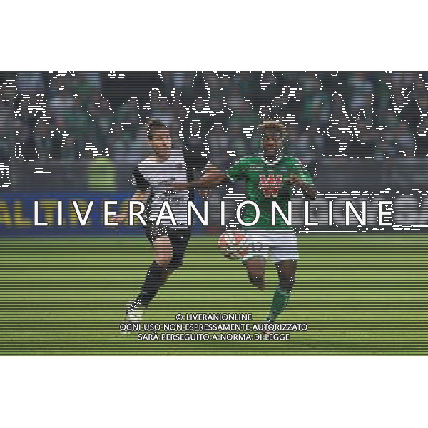 Allan SAINT MAXIMIN - 26.10.2014 - Saint Etienne / Metz - 11eme journee de Ligue 1 - Photo : Jean Paul Thomas / Icon Sport AG ALDO LIVERANI SAS ONLY ITALY