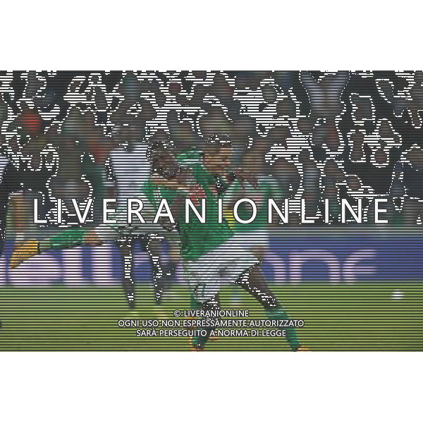 Joie Saint Etienne - Max Alain GRADEL / Romain HAMOUNA - 26.10.2014 - Saint Etienne / Metz - 11eme journee de Ligue 1 - Photo : Jean Paul Thomas / Icon Sport AG ALDO LIVERANI SAS ONLY ITALY