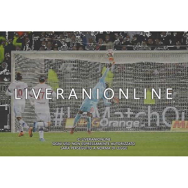 Steve MANDANDA - 26.10.2014 - Lyon / Marseille - 11eme journee Ligue 1 Photo : Jean Paul Thomas / Icon Sport AG ALDO LIVERANI SAS ONLY ITALY