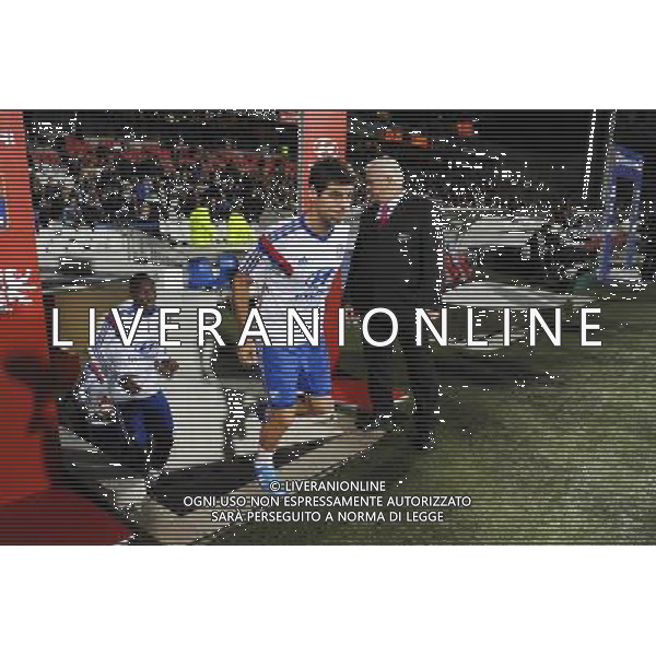 Yoann GOURCUFF - 26.10.2014 - Lyon / Marseille - 11eme journee Ligue 1 Photo : Jean Paul Thomas / Icon Sport AG ALDO LIVERANI SAS ONLY ITALY