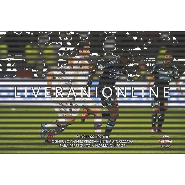 Yoann GOURCUFF / Giannelli IMBULA - 26.10.2014 - Lyon / Marseille - 11eme journee Ligue 1 Photo : Jean Paul Thomas / Icon Sport AG ALDO LIVERANI SAS ONLY ITALY