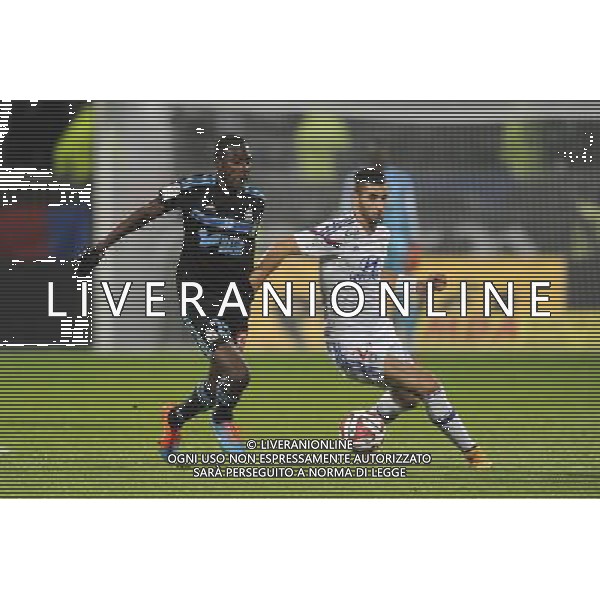 Giannelli IMBULA / Maxime GONALONS - 26.10.2014 - Lyon / Marseille - 11eme journee Ligue 1 Photo : Jean Paul Thomas / Icon Sport AG ALDO LIVERANI SAS ONLY ITALY