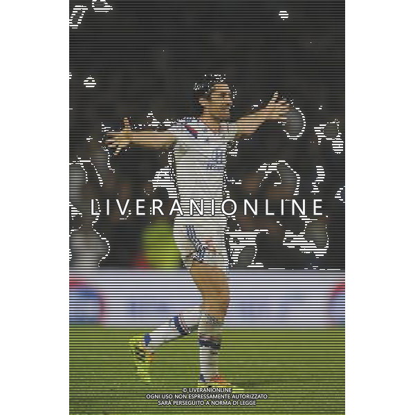 Joie Milan BISEVAC - 26.10.2014 - Lyon / Marseille - 11eme journee Ligue 1 Photo : Jean Paul Thomas / Icon Sport AG ALDO LIVERANI SAS ONLY ITALY