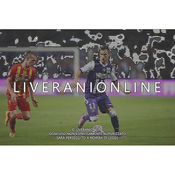 Aleksandar Pesic / Benjamin Bourigeaud - 24.10.2014 - Toulouse / Lens - 11eme journee Ligue 1 Photo : Manu Blondeau / Icon Sport *** Local Caption *** /Agenzia Aldo Liverani sas - ITALY ONLY - EDITORIAL USE ONLY *** Local Caption *** /Agenzia Aldo Liverani sas - ITALY ONLY - EDITORIAL USE ONLY