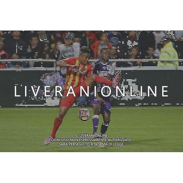 Lalaina Nomenjanahary / Jean Daniel Akpa Akpro - 24.10.2014 - Toulouse / Lens - 11eme journee Ligue 1 Photo : Manu Blondeau / Icon Sport *** Local Caption *** /Agenzia Aldo Liverani sas - ITALY ONLY - EDITORIAL USE ONLY *** Local Caption *** /Agenzia Aldo Liverani sas - ITALY ONLY - EDITORIAL USE ONLY