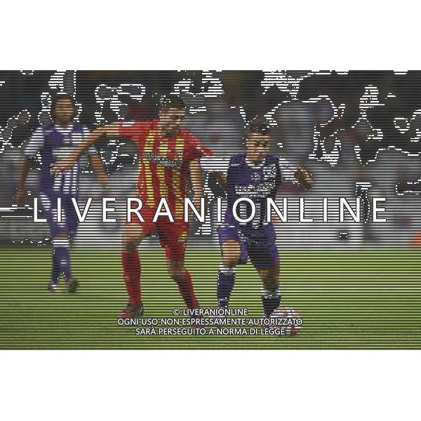 Pierrick Valdivia / Wissam Ben Yedder - 24.10.2014 - Toulouse / Lens - 11eme journee Ligue 1 Photo : Manu Blondeau / Icon Sport *** Local Caption *** /Agenzia Aldo Liverani sas - ITALY ONLY - EDITORIAL USE ONLY *** Local Caption *** /Agenzia Aldo Liverani sas - ITALY ONLY - EDITORIAL USE ONLY