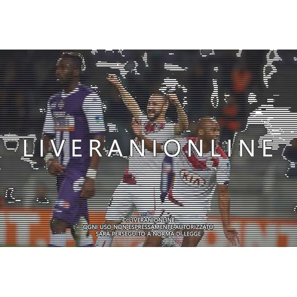 Joie Diego Contento / Deception Tongo Doumbia - 28.10.2014 - Toulouse / Bordeaux - Coupe de la ligue - Photo : Manuel Blondeau / Icon Sport /Agenzia Aldo Liverani sas - ITALY ONLY - EDITORIAL USE ONLY