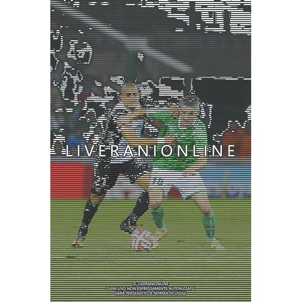 Ahmed KASHI / Fabien LEMOINE - 26.10.2014 - Saint Etienne / Metz - 11eme journee Ligue Photo : Jean Paul Thomas / Icon Sport /Agenzia Aldo Liverani sas - ITALY ONLY - EDITORIAL USE ONLY