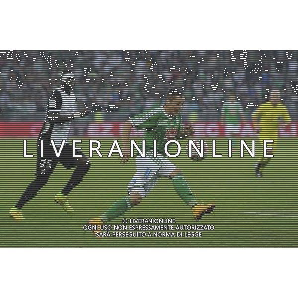 Romain HAMOUMA - 26.10.2014 - Saint Etienne / Metz - 11eme journee Ligue Photo : Jean Paul Thomas / Icon Sport /Agenzia Aldo Liverani sas - ITALY ONLY - EDITORIAL USE ONLY